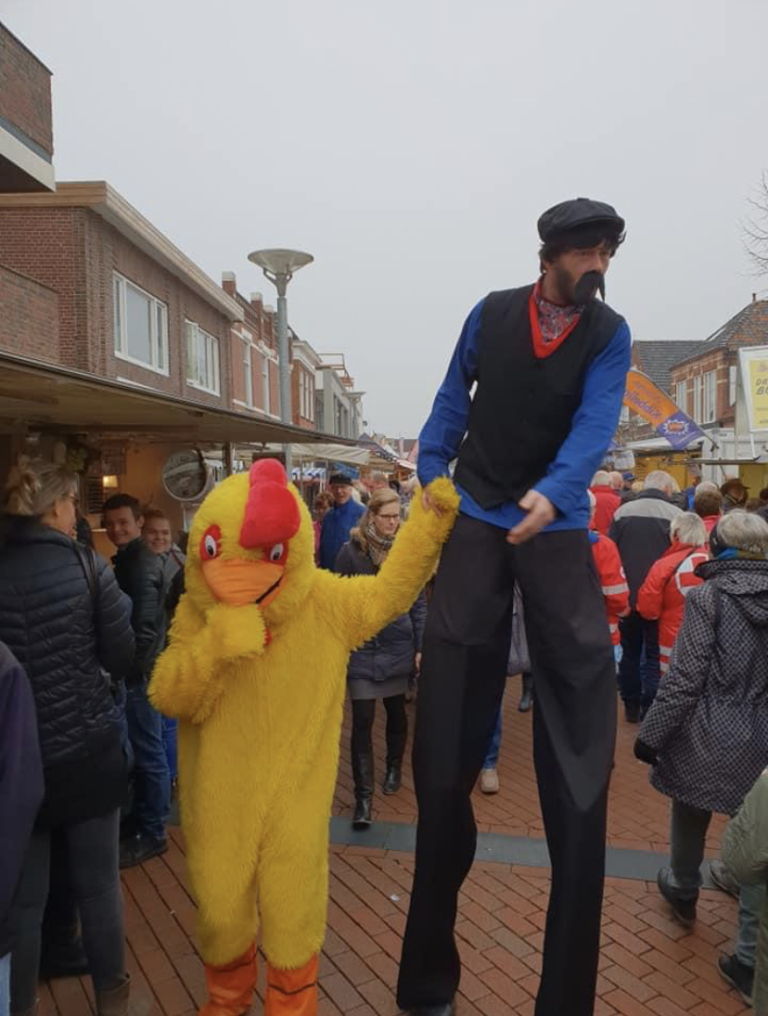 Boer en kip